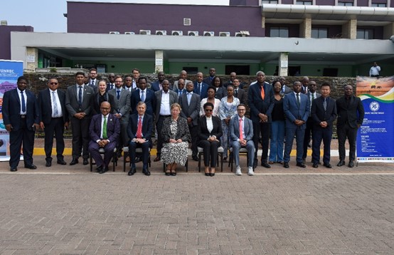 Family picture at the Informal meeting on the Global Framework Ammunition for Eastern and Southern African States